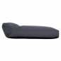 Preview: Pouf "Tanea" in grau mit UV-Schutz Wasserdicht 190x80x60 cm
