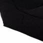 Preview: Pouf "Tanea" in black with UV Protection 190x80x60 cm