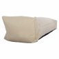 Preview: Pouf "Tanea" in beige with UV Protection 190x80x60 cm