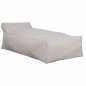 Preview: WADELIN POUF WITH TEXTILENE WHITE 190x80x40-60