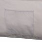 Preview: YAMIN PUFFER FOR 2 PEOPLE WITH TEXTILENE 600gr / m2 2X1 WHITE 140x140x40-60