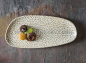 Preview: Serving Plate "Bonna Lapya" 36cm 12 Set white/brown