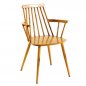 Preview: Aluminium Sessel "Quinn" in Vintage Gelb
