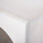Preview: REGAL HANDYR, MASSIVES MANGOHOLZ IN WEISSER FARBE, 60 x 35 x 120 cm