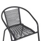 Preview: ΠΟΛΥΘΡΟΝΑ ΜΕΤΑΛΛΟ ΓΚΡΙ-ΣΥΝΘ. RATTAN ΓΚΡΙ 54x61x75Υεκ.