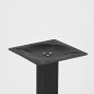 Preview: Tischuntergestell Bein Restauranttisch aus schwarzem Metall 70x40x71