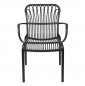 Preview: Sessel "Lola" aus Polypropylen in Schwarz