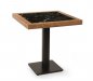 Preview: "Rivera" table Solid oak or beech with any table top of your choice
