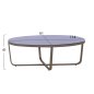 Preview: 4-teiliges Lounge-Set aus Aluminium in Militärgrau