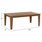 Preview: OUTDOOR-SET 4-TLG. MASSIVES IROKO-HOLZ IN WALNUSSFARBE & BEIGE KISSEN