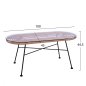 Preview: 4-tlg Loungeset ,,Allegra“ in schwarz-beige