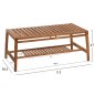 Preview: OUTDOOR-LOUNGE-SET 4-TLG. DOVER RECYCELTES TEAKHOLZ-WEIßE KISSEN