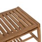 Preview: OUTDOOR-LOUNGE-SET 4-TLG. DOVER RECYCELTES TEAKHOLZ-WEIßE KISSEN