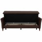 Preview: LIVING ROOM SET GALILEO 2 PCS IN BROWN