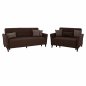 Preview: LIVING ROOM SET GALILEO 2 PCS IN BROWN