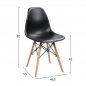 Preview: Modernes Esstischset im Industriellen Design (5-teilig)