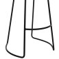 Preview: HOLZHOCKER TOON-METALL IN SCHWARZ-NATUR 48X40,5X71cm