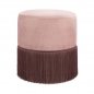 Preview: GRACIANA STOOL WITH PINK VELVET FRICTIONS