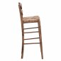 Preview: Taverna Hocker Walnuss Gestell 40x42x105 cm