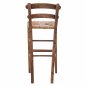 Preview: Taverna Hocker Walnuss Gestell 40x42x105 cm