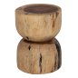 Preview: RUNDER HOCKER FEBRY MASSIVES SUARHOLZ IN NATURAL Φ35x45Hcm