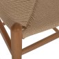 Preview: BARHOCKER "BRAVE" BUCHENHOLZ NATURAL WISHBONE RÜCKEN 48x53x100 cm