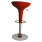 Preview: Barhocker Daisy mit edlem Design in rot