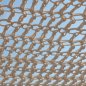 Preview: MACRAME SUNSHADE BEIGE COLOR, 300X300CM