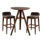 Preview: Tisch Vergina aus Holz in Farbe Walnuss