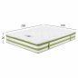 Preview: MATTRESS 160X200 ALOE VERA LATEX SUPER POCKET SPRING (ROLL PACKING)