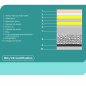 Preview: MATTRESS CONTINUOUS SPRING WITH ALOE VERA MATTRESS PAD 150X200 SINGLE SIDE