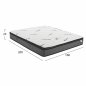 Preview: MATTRESS WITH BAMBOO 160X200 SPECIAL POCKET SPRING (ROLL PACKING)