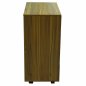 Preview: MELAMIN-SCHUBLADEN MIT 4 WALNER-SCHUBLADEN 80x40x83cm.