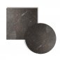 Preview: Table top marble "Nero Marquina" ø70 cm 20mm thick