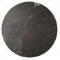 Preview: Table top marble "Nero Marquina" ø70 cm 20mm thick