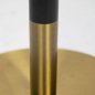 Preview: Tischuntergestell "Dice" aus Stahl 110cm Höhe aus schwarz und gold