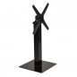 Preview: Tischuntergestell "Senta" aus Gusseisen 72cm Höhe in Schwarz