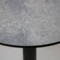 Preview: HPL Tischplatte "Enfiber Cloud" Ø70cm 12mm Dicke
