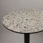 Preview: HPL Tischplatte "Enfiber Stones" Ø70cm 12mm Dicke