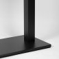 Preview: Outdoor Tischuntergestell "Pavia" aus Aluminium 72cm Höhe in schwarz