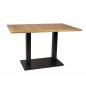 Preview: Outdoor Tischuntergestell "Pavia" aus Aluminium 72cm Höhe in schwarz