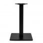 Preview: Outdoor Tischuntergestell "Rafael" aus Aluminium 72cm Höhe in schwarz