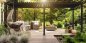 Preview: Terrassenüberdachung "Reflect" 3m x 4m in Anthrazit aus Aluminium