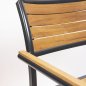 Preview: Aluminium Stuhl "Tight" 61,5x85x44x57 cm