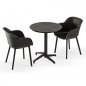 Preview: Sessel „Shell“ aus Polypropylen in Schwarz