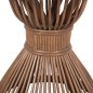 Preview: BEISTELLTISCH NATÜRLICHES RATTAN IN BRAUN FARBE Φ40x45,5cm
