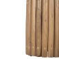 Preview: BEISTELLTISCH RUND TEAK-ZWEIGE IN NATÜRLICHER FARBE Φ29,5x40,5Hcm