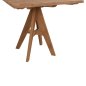 Preview: OUTDOOR-ESSTISCH LEO QUADRATISCHES TEAKHOLZ 80x80x75 cm