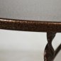 Preview: Metall Tisch in Braun Metallic 0602440