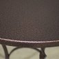 Preview: Metall Tisch in Braun Metallic 0602440